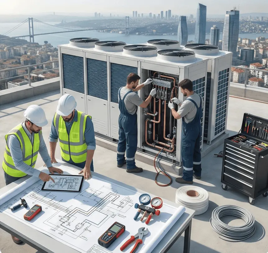 VRF Klima Sistemleri Projelendirme ve Montaj İstanbul Bosphorus